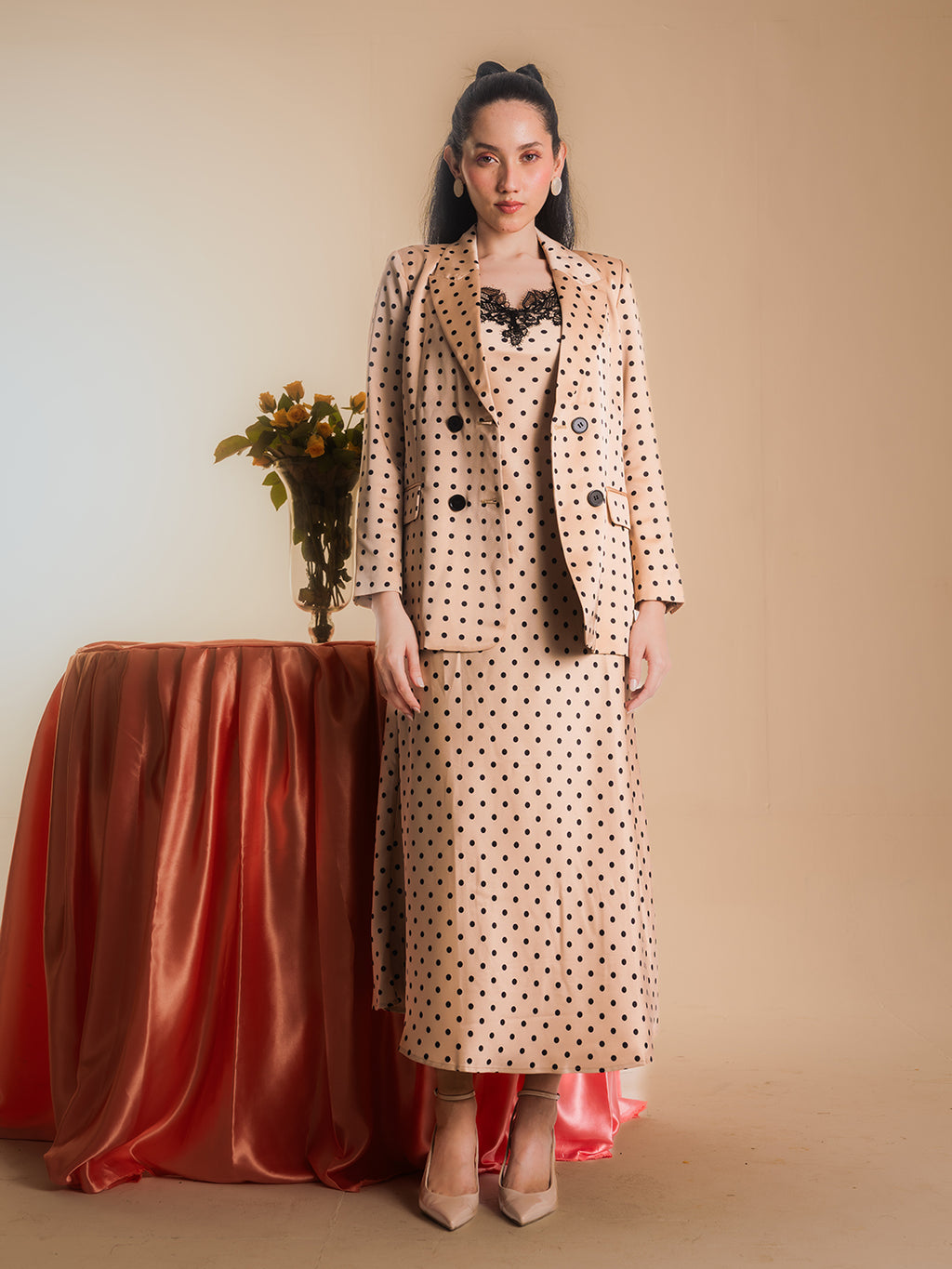 Sienna Blazer Set with Dress