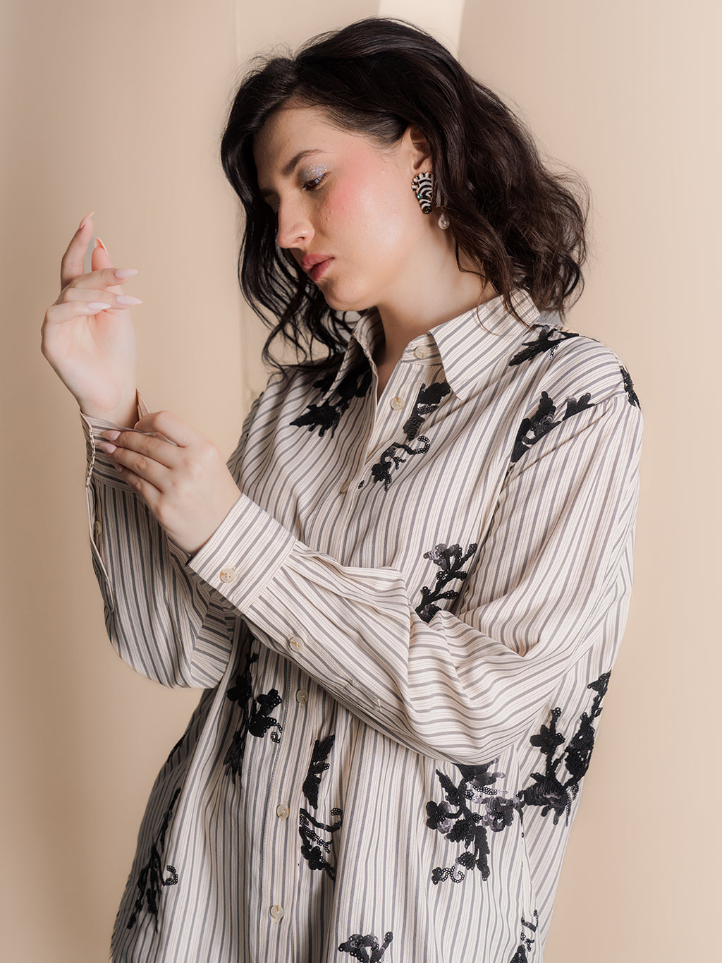 Amelia Shirt with Work