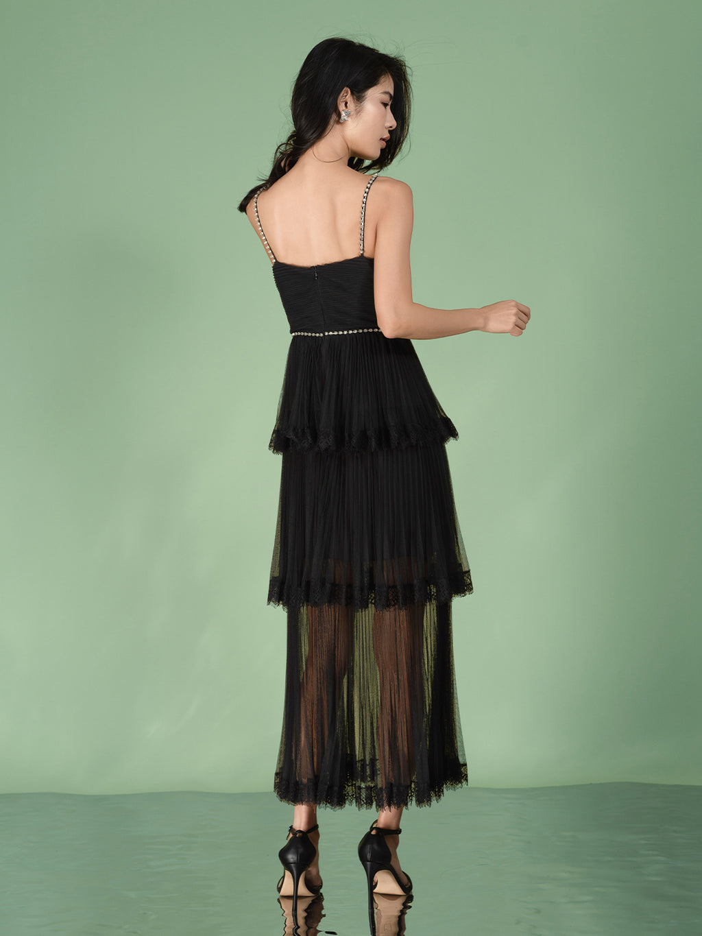 Black Strappy Dress