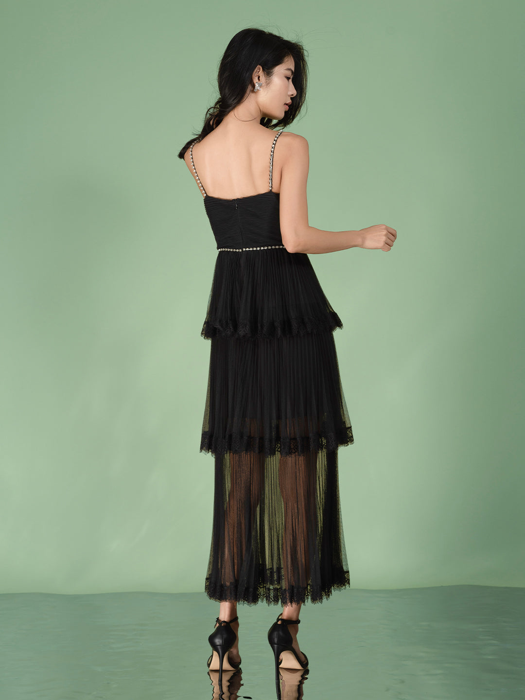 Black Strappy Dress